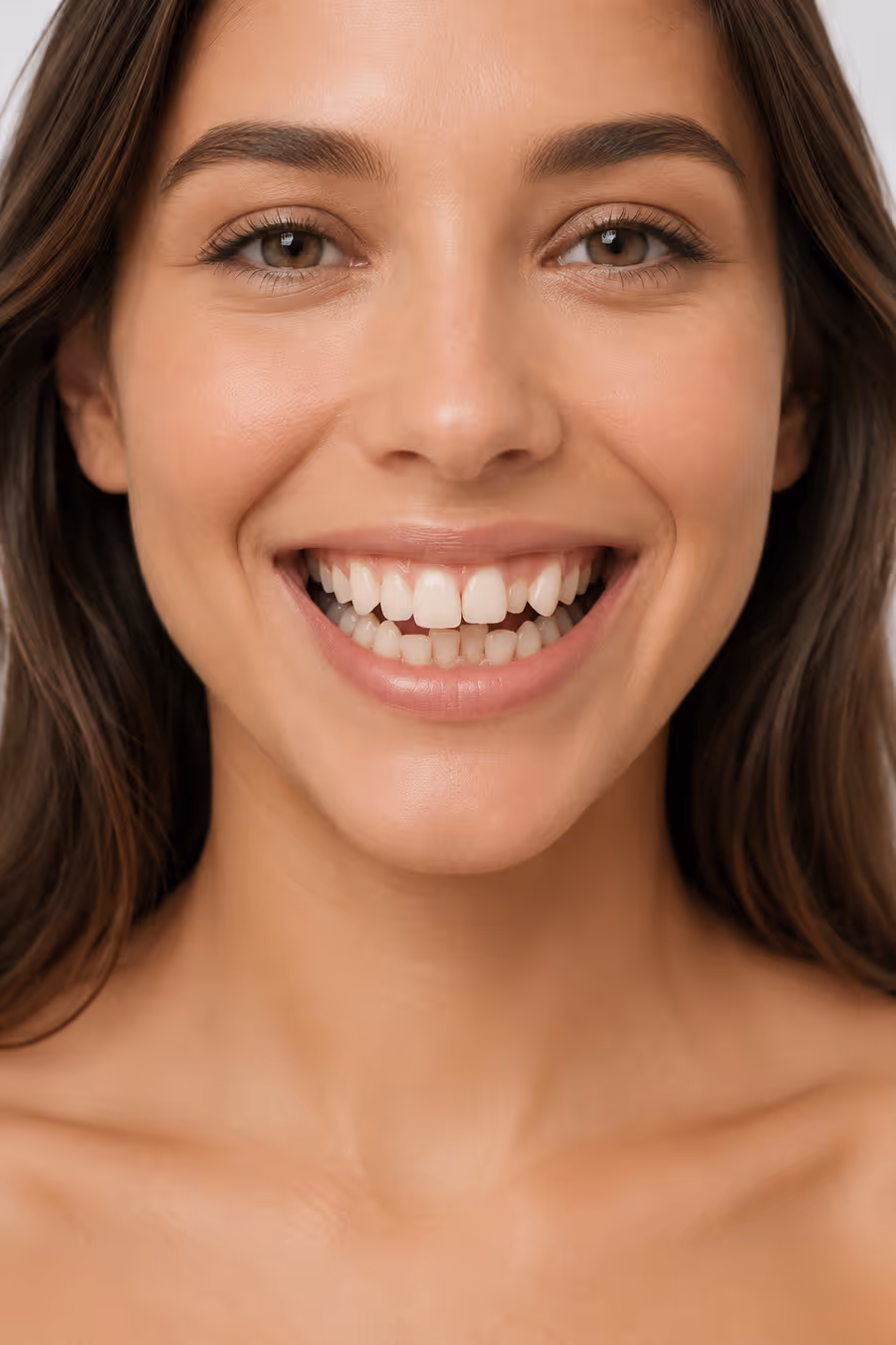 Before Invisalign treatment at Linea